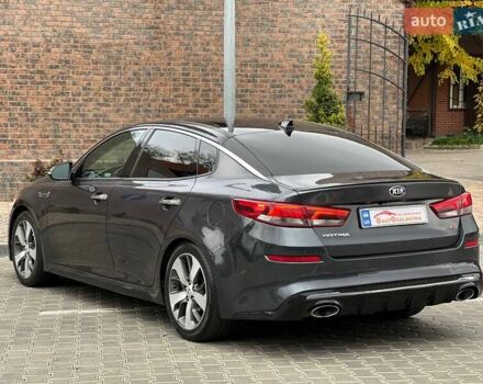 Серый Киа Оптима, объемом двигателя 2.36 л и пробегом 180 тыс. км за 13900 $, фото 12 на Automoto.ua