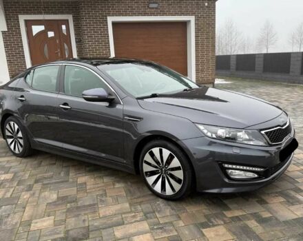 Серый Киа Оптима, объемом двигателя 2 л и пробегом 55 тыс. км за 8200 $, фото 2 на Automoto.ua