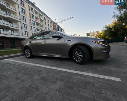 Киа Оптима 2018 в Львове на Automoto.ua Серый Киа Оптима, объемом двигателя 2.36 л и пробегом 134 тыс. км за 13900 $, фото 5 на Automoto.ua