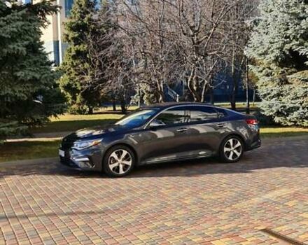 Серый Киа Оптима, объемом двигателя 2.36 л и пробегом 180 тыс. км за 15990 $, фото 10 на Automoto.ua