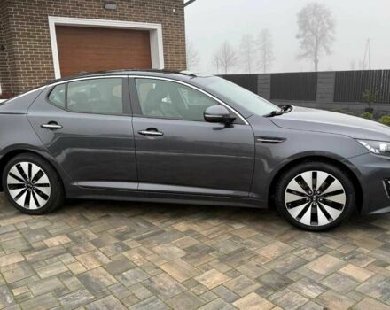 Серый Киа Оптима, объемом двигателя 2 л и пробегом 55 тыс. км за 8200 $, фото 12 на Automoto.ua