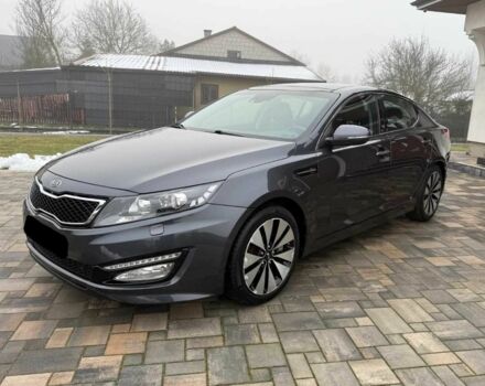 Серый Киа Оптима, объемом двигателя 2 л и пробегом 55 тыс. км за 8200 $, фото 3 на Automoto.ua