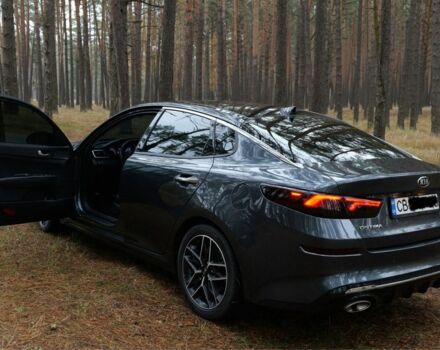 Серый Киа Оптима, объемом двигателя 2.4 л и пробегом 89 тыс. км за 14100 $, фото 5 на Automoto.ua