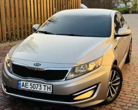 Серый Киа Оптима, объемом двигателя 2 л и пробегом 260 тыс. км за 9800 $, фото 1 на Automoto.ua