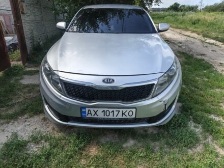 Серый Киа Оптима, объемом двигателя 2 л и пробегом 260 тыс. км за 6916 $, фото 1 на Automoto.ua