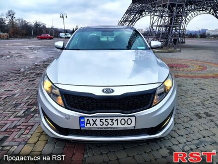 Серый Киа Оптима, объемом двигателя 2.4 л и пробегом 270 тыс. км за 8400 $, фото 1 на Automoto.ua