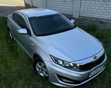 Серый Киа Оптима, объемом двигателя 2 л и пробегом 230 тыс. км за 7900 $, фото 1 на Automoto.ua
