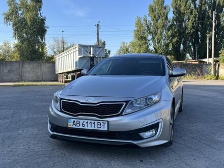 Серый Киа Оптима, объемом двигателя 2.4 л и пробегом 250 тыс. км за 10200 $, фото 1 на Automoto.ua
