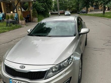 Серый Киа Оптима, объемом двигателя 2 л и пробегом 265 тыс. км за 7300 $, фото 1 на Automoto.ua