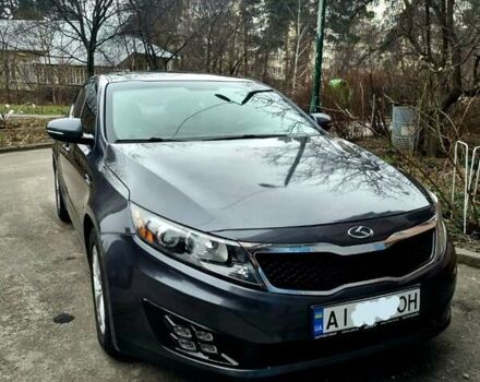 Сірий Кіа Оптіма, об'ємом двигуна 2.36 л та пробігом 132 тис. км за 8850 $, фото 1 на Automoto.ua