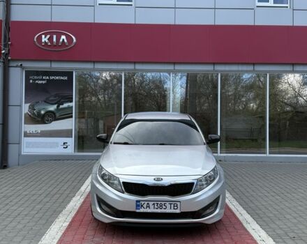 Серый Киа Оптима, объемом двигателя 2 л и пробегом 190 тыс. км за 9500 $, фото 1 на Automoto.ua