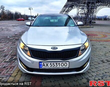 Серый Киа Оптима, объемом двигателя 2.4 л и пробегом 270 тыс. км за 8400 $, фото 1 на Automoto.ua