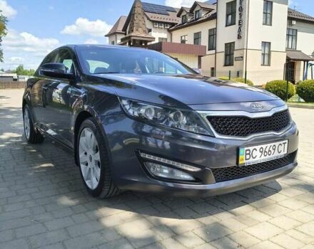 Сірий Кіа Оптіма, об'ємом двигуна 2 л та пробігом 175 тис. км за 10200 $, фото 1 на Automoto.ua