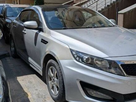 Серый Киа Оптима, объемом двигателя 2 л и пробегом 217 тыс. км за 8199 $, фото 1 на Automoto.ua