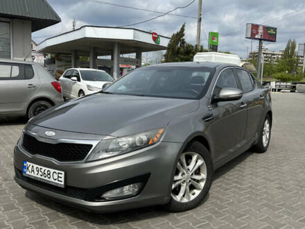 Серый Киа Оптима, объемом двигателя 2.36 л и пробегом 225 тыс. км за 7300 $, фото 1 на Automoto.ua