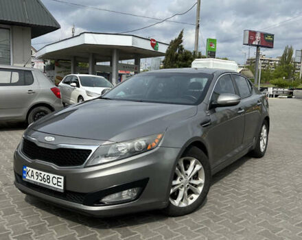 Серый Киа Оптима, объемом двигателя 2.36 л и пробегом 225 тыс. км за 7300 $, фото 1 на Automoto.ua