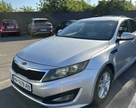 Сірий Кіа Оптіма, об'ємом двигуна 2.36 л та пробігом 213 тис. км за 8500 $, фото 1 на Automoto.ua