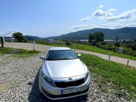 Серый Киа Оптима, объемом двигателя 2 л и пробегом 180 тыс. км за 8700 $, фото 1 на Automoto.ua