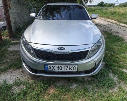 Серый Киа Оптима, объемом двигателя 2 л и пробегом 260 тыс. км за 6922 $, фото 1 на Automoto.ua