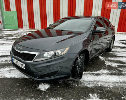 Серый Киа Оптима, объемом двигателя 2.36 л и пробегом 200 тыс. км за 7200 $, фото 1 на Automoto.ua