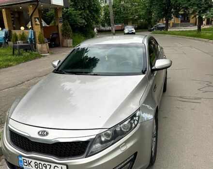 Серый Киа Оптима, объемом двигателя 2 л и пробегом 260 тыс. км за 7300 $, фото 1 на Automoto.ua