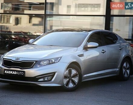 Серый Киа Оптима, объемом двигателя 2 л и пробегом 200 тыс. км за 9800 $, фото 1 на Automoto.ua