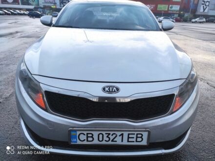 Сірий Кіа Оптіма, об'ємом двигуна 2 л та пробігом 370 тис. км за 7100 $, фото 1 на Automoto.ua