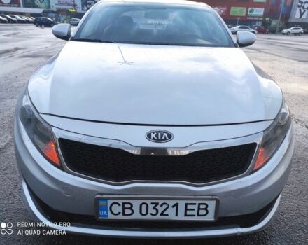 Серый Киа Оптима, объемом двигателя 2 л и пробегом 370 тыс. км за 7100 $, фото 1 на Automoto.ua