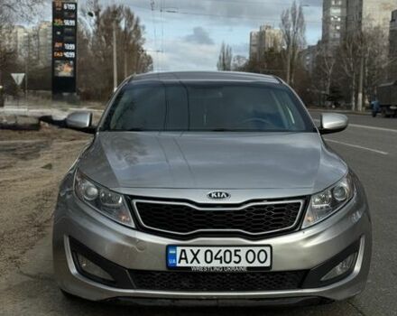 Серый Киа Оптима, объемом двигателя 2.4 л и пробегом 270 тыс. км за 9000 $, фото 1 на Automoto.ua
