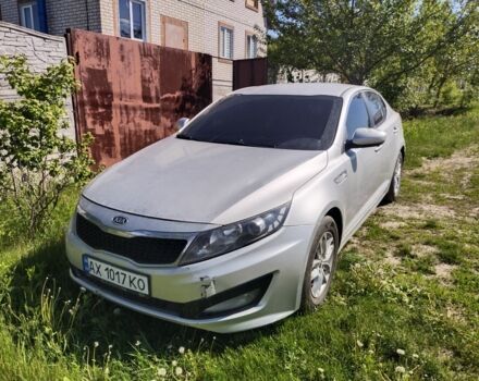 Серый Киа Оптима, объемом двигателя 2 л и пробегом 248 тыс. км за 7500 $, фото 1 на Automoto.ua