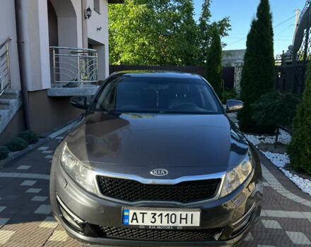 Сірий Кіа Оптіма, об'ємом двигуна 2 л та пробігом 260 тис. км за 8950 $, фото 1 на Automoto.ua