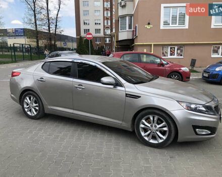 Серый Киа Оптима, объемом двигателя 2.36 л и пробегом 203 тыс. км за 8500 $, фото 1 на Automoto.ua