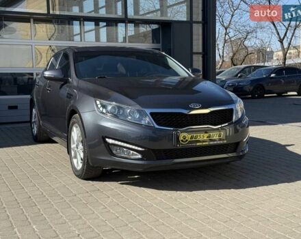 Серый Киа Оптима, объемом двигателя 2 л и пробегом 88 тыс. км за 11600 $, фото 1 на Automoto.ua