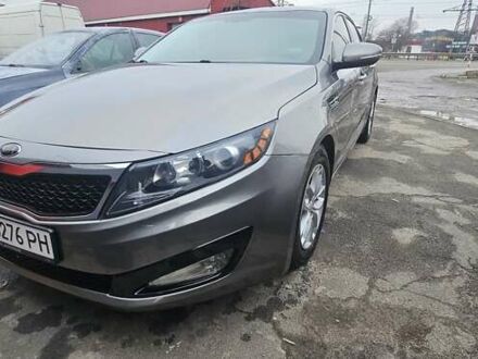 Серый Киа Оптима, объемом двигателя 2.36 л и пробегом 191 тыс. км за 7900 $, фото 1 на Automoto.ua