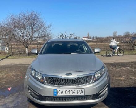 Серый Киа Оптима, объемом двигателя 2 л и пробегом 335 тыс. км за 7700 $, фото 1 на Automoto.ua