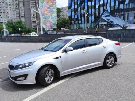 Серый Киа Оптима, объемом двигателя 2 л и пробегом 279 тыс. км за 7396 $, фото 1 на Automoto.ua