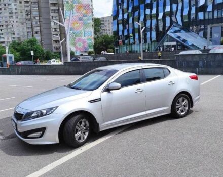 Сірий Кіа Оптіма, об'ємом двигуна 2 л та пробігом 279 тис. км за 7396 $, фото 1 на Automoto.ua