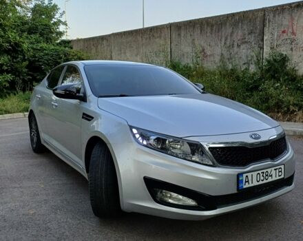 Серый Киа Оптима, объемом двигателя 2 л и пробегом 188 тыс. км за 7300 $, фото 1 на Automoto.ua