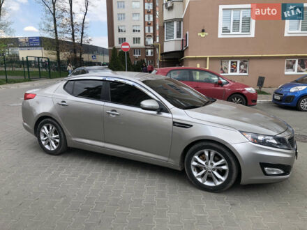 Серый Киа Оптима, объемом двигателя 2.36 л и пробегом 203 тыс. км за 8500 $, фото 1 на Automoto.ua