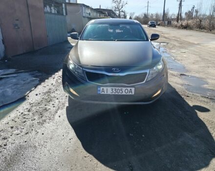 Серый Киа Оптима, объемом двигателя 2.4 л и пробегом 189 тыс. км за 10000 $, фото 1 на Automoto.ua
