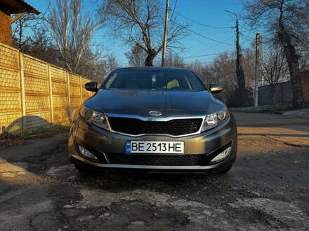 Серый Киа Оптима, объемом двигателя 2.36 л и пробегом 218 тыс. км за 9200 $, фото 1 на Automoto.ua