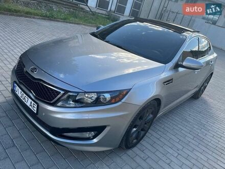 Сірий Кіа Оптіма, об'ємом двигуна 2 л та пробігом 200 тис. км за 8500 $, фото 1 на Automoto.ua