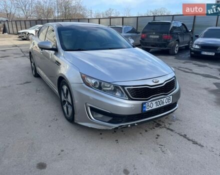 Серый Киа Оптима, объемом двигателя 2.36 л и пробегом 250 тыс. км за 8300 $, фото 1 на Automoto.ua