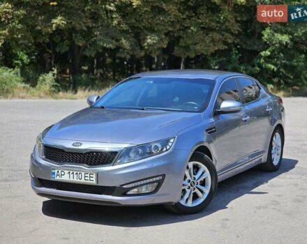 Серый Киа Оптима, объемом двигателя 2 л и пробегом 215 тыс. км за 9700 $, фото 1 на Automoto.ua