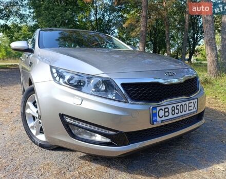 Сірий Кіа Оптіма, об'ємом двигуна 2 л та пробігом 105 тис. км за 10650 $, фото 1 на Automoto.ua