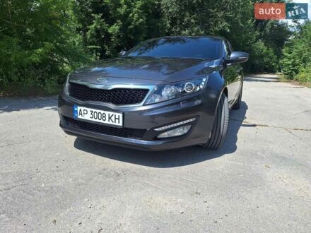 Сірий Кіа Оптіма, об'ємом двигуна 2 л та пробігом 181 тис. км за 9500 $, фото 1 на Automoto.ua
