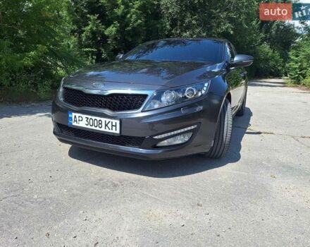 Сірий Кіа Оптіма, об'ємом двигуна 2 л та пробігом 181 тис. км за 9500 $, фото 1 на Automoto.ua