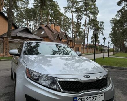 Серый Киа Оптима, объемом двигателя 2.4 л и пробегом 230 тыс. км за 8400 $, фото 1 на Automoto.ua