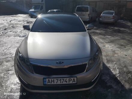 Сірий Кіа Оптіма, об'ємом двигуна 2 л та пробігом 149 тис. км за 10999 $, фото 1 на Automoto.ua
