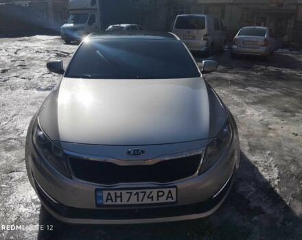 Серый Киа Оптима, объемом двигателя 2 л и пробегом 149 тыс. км за 10999 $, фото 1 на Automoto.ua